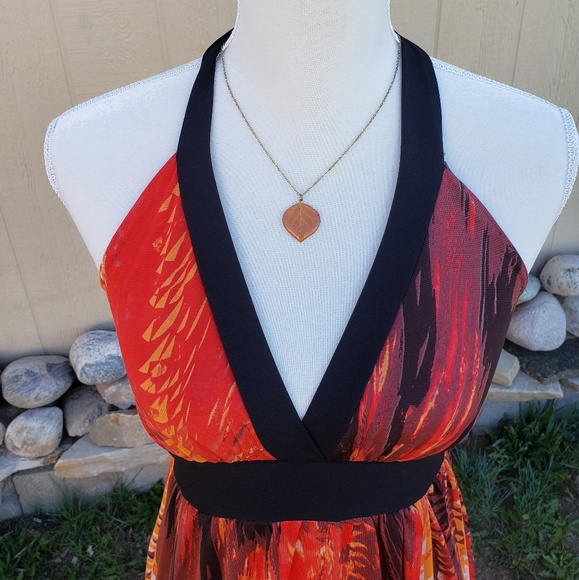 Halter Maxi Dress - Picture 2 of 7